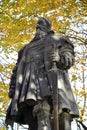 Monument to the duke Albrecht, founder of the Konigsberg university